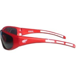 NHL Detroit Red Wings Wrap Sunglasses
