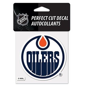 Wincraft NHL Edmonton Oilers Perfect Cut Color Decal, 4" x 4"