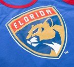 Calhoun NHL Mens Florida Panthers Team Logo Contrast Trim Tank Top (Large)