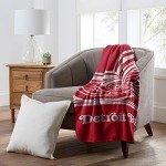 Northwest NHL Detroit Red Wings Unisex-Adult Fleece Throw Blanket, 50" x 60", Fade Away