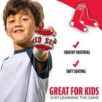 Franklin Sports Boston Red Sox MLB Team Baseball - MLB Team Logo Soft Baseballs - Toy Baseball for Kids - Great Decoration for Desks and Office