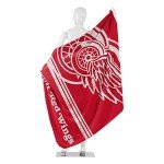 Northwest NHL Detroit Red Wings Unisex-Adult Fleece Throw Blanket, 50" x 60", Fade Away