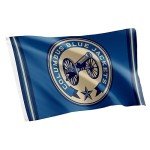Desert Cactus Columbus Blue Jackets Flag NHL 100% Polyester Indoor Outdoor 3x5 feet National Hockey League Team Flags (Flag A)