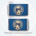 Desert Cactus Columbus Blue Jackets Flag NHL 100% Polyester Indoor Outdoor 3x5 feet National Hockey League Team Flags (Flag A)