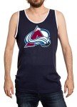 Calhoun Surf & Skate Colorado Avalanche Men's Two Tone Tank Top (X-Large) Navy