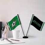 WinCraft Dallas Stars Desk and Table Top Flags