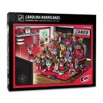 YouTheFan NHL Carolina Hurricanes Purebred Fans 500pc Puzzle - A Real Nailbiter