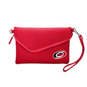 Littlearth Carolina Hurricanes NHL Pebble Fold Over Crossbody Purse