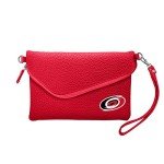 Littlearth Carolina Hurricanes NHL Pebble Fold Over Crossbody Purse