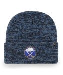 47 Buffalo Sabres Hat Mens Womens Brain Freeze Cuffed Knit Beanie, Navy Blue