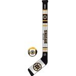 Franklin Sports Boston Bruins NHL Mini Soft Hockey Stick Set - NHL Team Soft Foam Mini Hockey Stick and Ball Set - Great Toy for Kids