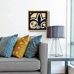 YouTheFan NFL New Orleans Saints 3D Logo Series Wall Art - 12x12