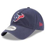 New Era NFL Core Classic 9TWENTY Adjustable Hat Cap One Size Fits All (Houston Texans)