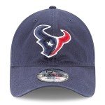 New Era NFL Core Classic 9TWENTY Adjustable Hat Cap One Size Fits All (Houston Texans)