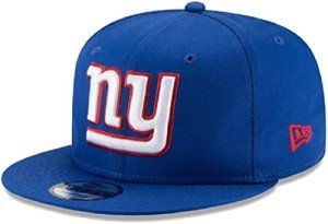 New Era NFL 9FIFTY Adjustable Snapback mens Hat Cap One Size Fits All (New York Giants)