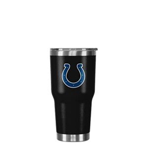 FOCO Indianapolis Colts NFL Team Logo 30 oz Tumbler - Black