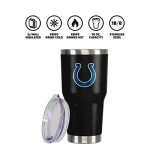 FOCO Indianapolis Colts NFL Team Logo 30 oz Tumbler - Black