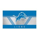 Rico Industries NFL Football Detroit Lions 20oz Stainless Steel Tumbler with Lid - Great For Coffee, Tea, Water or Cocktails