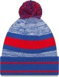 New Era Unisex-Adult NFL Official Sport Knit Classic Cuffed Knit Pom Beanie Hat (New York Giants)