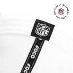 FOCO Men's New England Patriots Cap NFL Team Logo Monty Script Marquee RF Hat, White