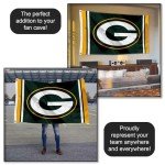 WinCraft Green Bay Packers Large 3x5 Flag