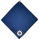 Team Golf NHL Winnipeg Jets Microfiber Golf Towel, 15x15 (Multicolor)