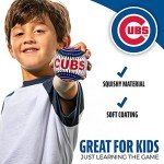 Franklin Sports Chicago Cubs MLB Team Baseball - MLB Team Logo Soft Baseballs - Toy Baseball for Kids - Great Decoration for Desks and Office