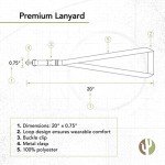 Desert Cactus Anaheim Ducks Lanyard NHL National Hockey League Car Keys ID Badge Holder Keychain Detachable Breakaway Snap Buckle (Lanyard 2 - Orange)