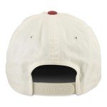 AMERICAN NEEDLE Washington Capitals NHL Blue Line Adjustable Snapback Baseball Hat, Ivory/Red (EM004A-WAC-IRED)