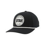 ZHATS Standard NHL Officially Licensed Rope Hat Snapback Backspin Contrast, Black, One Size