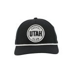 ZHATS Standard NHL Officially Licensed Rope Hat Snapback Backspin Contrast, Black, One Size