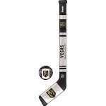 Franklin Sports Vegas Golden Knights NHL Mini Soft Hockey Stick Set - NHL Team Soft Foam Mini Hockey Stick and Ball Set - Great Toy for Kids