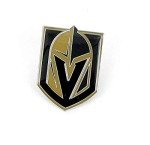 Aminco NHL Vegas Golden Knights Team Logo Pin, Team Color, 2.5