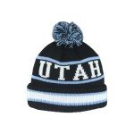 ZHATS Unisex Kid's Standard NHL Officially Licensed Youth Beanie Pom Freestyle, Team Color, One Size