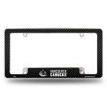 Rico Industries NHL Vancouver Canucks Black 12" x 6" Chrome All Over Automotive License Plate Frame for Car/Truck/SUV