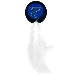 BEST PLUSH CAT TOY NHL ST LOUIS BLUES Complete Set of 3 piece Cat Toys filled with Fresh Catnip. Includes: 1 Jersey Cat Toy, 1 Hockey Puck Cat Toy with Feathers & 1 #1 Fan Cat Toy. Beautiful Team LOGO