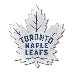 FANMATS 22794 Toronto Maple Leafs 3D Color Metal Emblem, Diecut Team Logo Auto Emblem