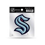 Rico Industries NHL Seattle Kraken 4'x4' Small Style Decal, Team Color