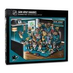 YouTheFan NHL San Jose Sharks Purebred Fans 500pc Puzzle - A Real Nailbiter