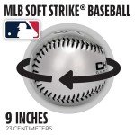 Franklin Sports Chicago White Sox MLB Team Baseball - MLB Team Logo Soft Baseballs - Toy Baseball for Kids - Great Decoration for Desks and Office