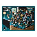 YouTheFan NHL San Jose Sharks Purebred Fans 500pc Puzzle - A Real Nailbiter