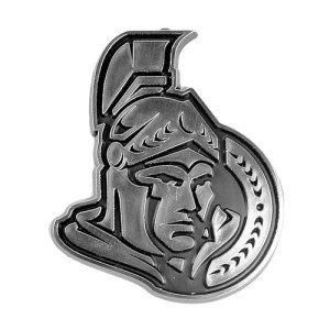 FANMATS NHL - Ottawa Senators Molded Chrome Emblem