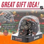 Franklin Sports Philadelphia Flyers NHL Team Logo Mini Hockey Goalie Mask with Case - Collectible Goalie Mask with Official NHL Logos and Colors