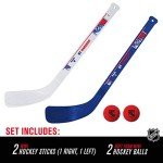 Franklin Sports NHL Team Mini Hockey 2 Piece Stick Set, One size
