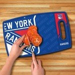 YouTheFan NHL New York Rangers Logo Series Cutting Board