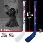 Franklin Sports NHL Team Mini Hockey 2 Piece Stick Set, One size
