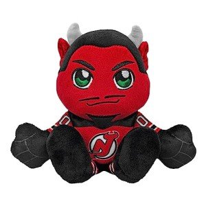 Bleacher Creatures New Jersey Devils The Devil 8" NHL Kuricha Mascot Sitting Plush - Soft Chibi Inspired Mascot