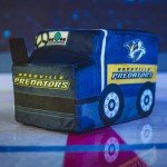 Bleacher Creatures Nashville Predators Zamboni 7" NHL Kuricha Sitting Plushie - Soft Chibi Inspired Plush