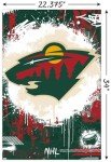 Trends International NHL Minnesota Wild - Maximalist Logo 23 Wall Poster, 34L x 22.4W, Unframed Version