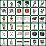 MasterPieces NHL Minnesota Wild Matching Game
